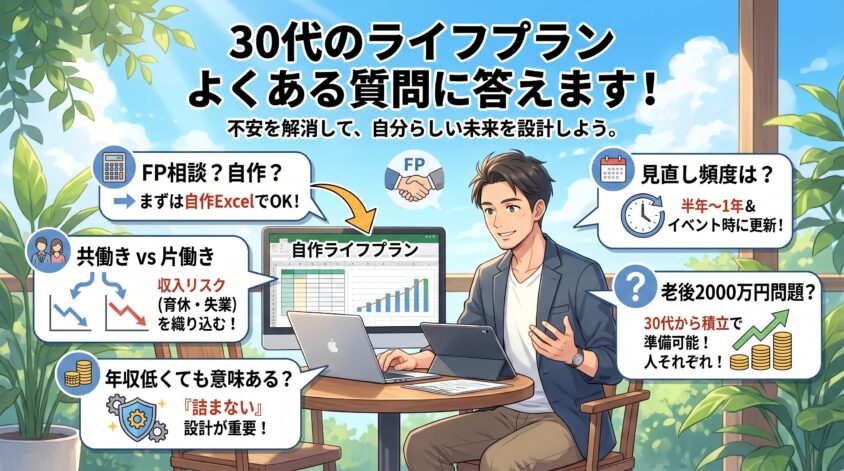 30代のライフプランに関するよくある質問