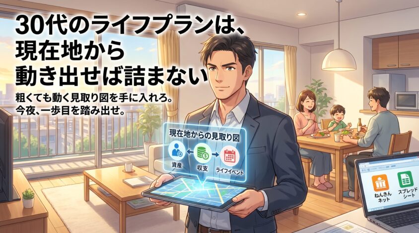 まとめ：現在地から動き出せば、30代のライフプランは詰まない