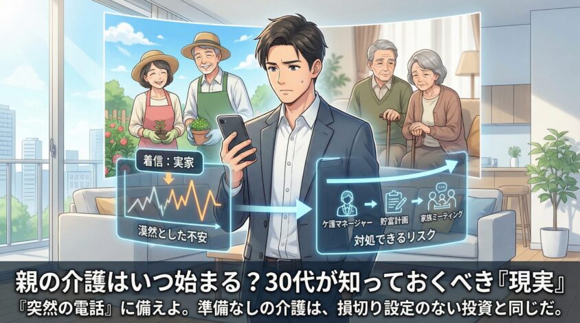 親の介護はいつ始まる？30代が知っておくべき「現実の数字」