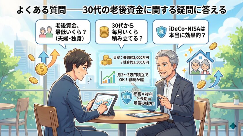 よくある質問——30代の老後資金に関する疑問に答える